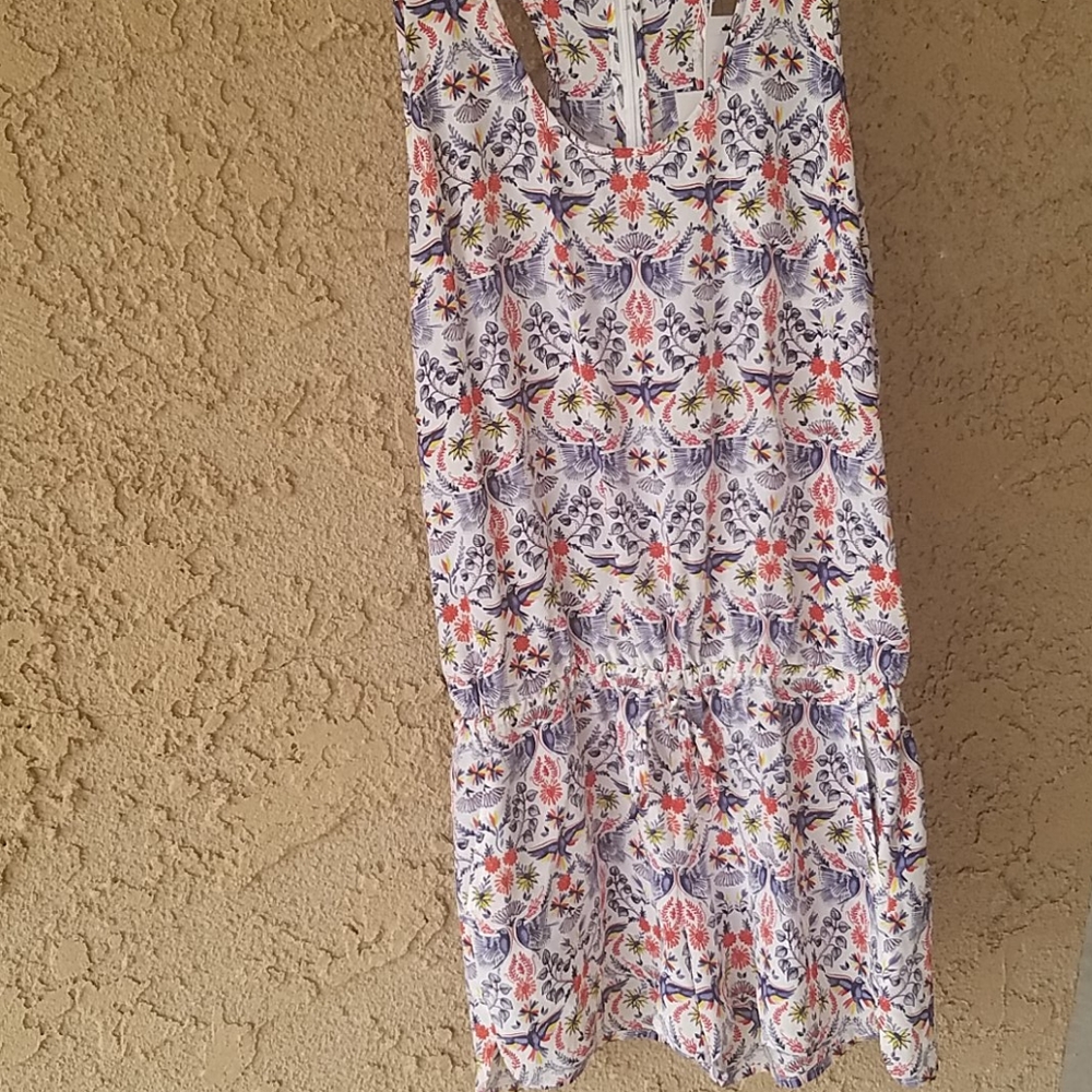 NWT Small Joie Birds Shorts Romper